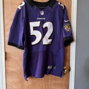 Nike Purple NFL Players Jersey R.Lewis #52